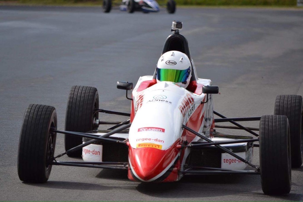 Jesper Nyvang til løb på Ring Djursland
(Foto: 71 Media)